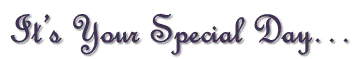 Special Day